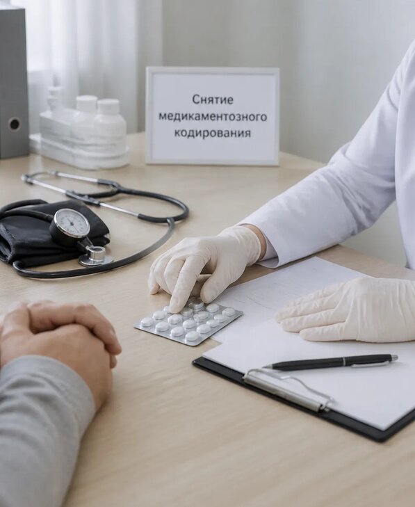 Снятие медикаментозного кодирования в Новом Уренгое от 5199 р. | Медзона