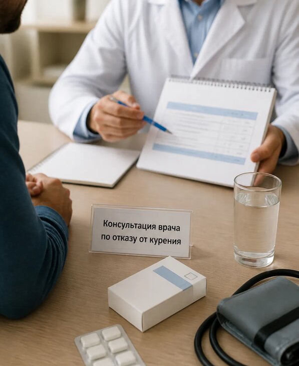 Консультация врача по отказу от курения для взрослых в Новом Уренгое